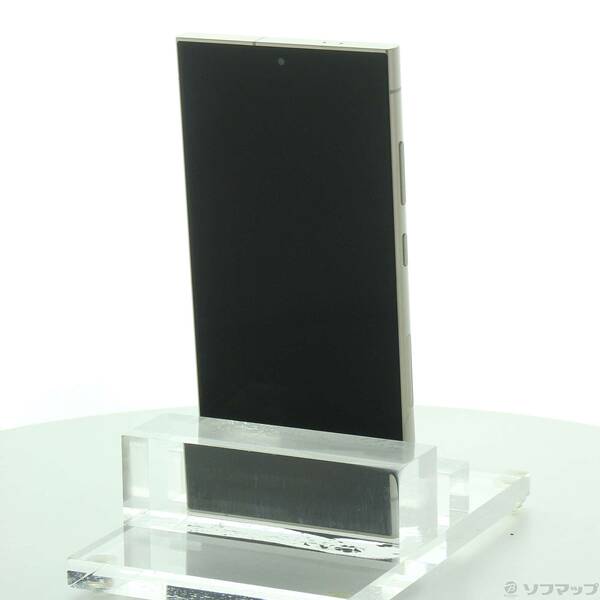 【中古】SAMSUNG(サムスン) Galaxy S24 Ultra 256GB チタニウムグレー SM-S928Q SIMフリー 【377-ud】