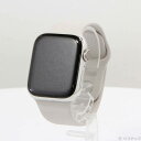 【中古】Apple(アップル) Apple Watch Series 7 GPS + Cellular 45mm シルバーステンレススチールケース スターライト...