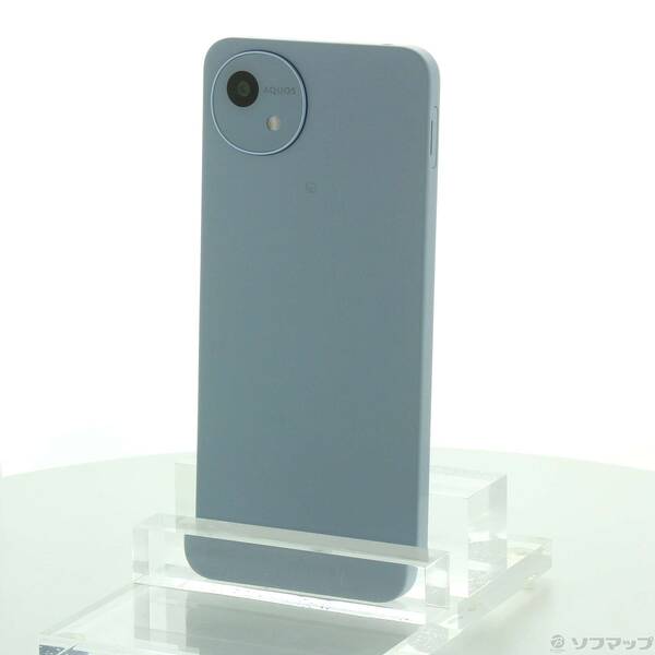 【中古】SHARP(シャープ) AQUOS wish4 64GB ブルー SHSJT1 Y!mobile SIMフリー 【276-ud】