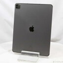 【中古】Apple(アップル) iPad Pro 12.9インチ 第5世代 256GB スペースグレイ MHR63J/A SIMフリー 【251-ud】