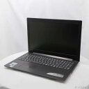 【中古】Lenovo(レノボジャパン) 格安安心パソコン ideapad 320 80XL00C6JP オニキスブラック 〔Windows 10〕 【344-ud】(2)