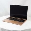 【中古】Apple(アップル) MacBook Air 13.3-inch Late-2018 MREF2J/A Core_i5 1.6GHz 8GB SSD256GB ゴールド 〔10.15 Catalina〕 【344-ud】(2)