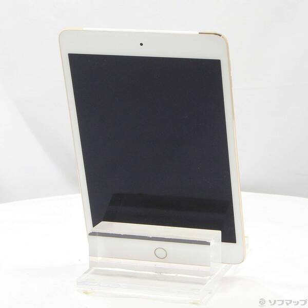 【中古】Apple(アップル) iPad mini 4 32GB ゴールド MNWG2J／A docomoロック解除SIMフリー 【297-ud】