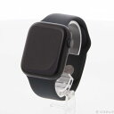 【中古】Apple(アップル) Apple Watch Series 7 GPS 45mm ミッドナイトアルミニウムケース ミッドナイトスポーツバンド 【295...