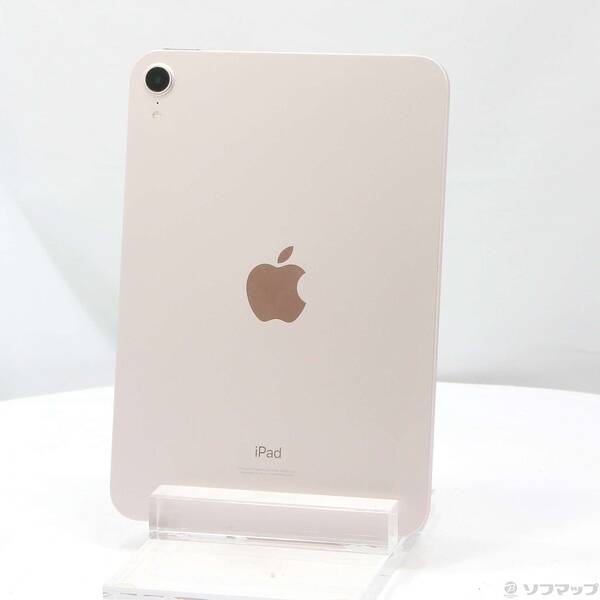 【中古】Apple(アップル) iPad mini 第6世代 64GB ピンク MLWL3J/A Wi-Fi 【258-ud】