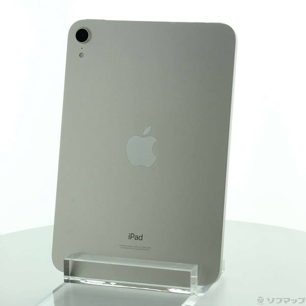 【中古】Apple(アップル) iPad mini 第6世代 64GB スターライト MK7P3J/A Wi-Fi 【371-ud】