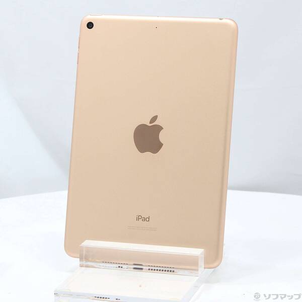 【中古】Apple(アップル) iPad mini 第5世代 64GB ゴールド MUQY2J/A Wi-Fi 【305-ud】