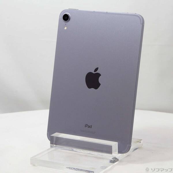 【中古】Apple(アップル) iPad mini 第6世代 256GB パープル MK8K3J/A SIMフリー 【276-ud】