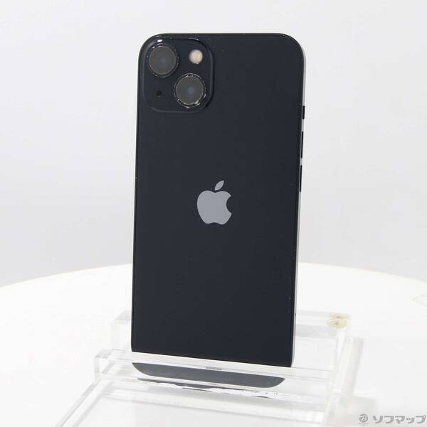 【中古】Apple(アップル) iPhone13 256GB ミッドナイト MLNH3J/A SIMフリー 【251-ud】