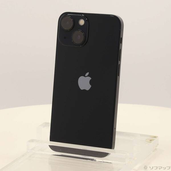 【中古】Apple(アップル) iPhone13 mini 256GB ミッドナイト MLJJ3J/A SIMフリー 【198-ud】