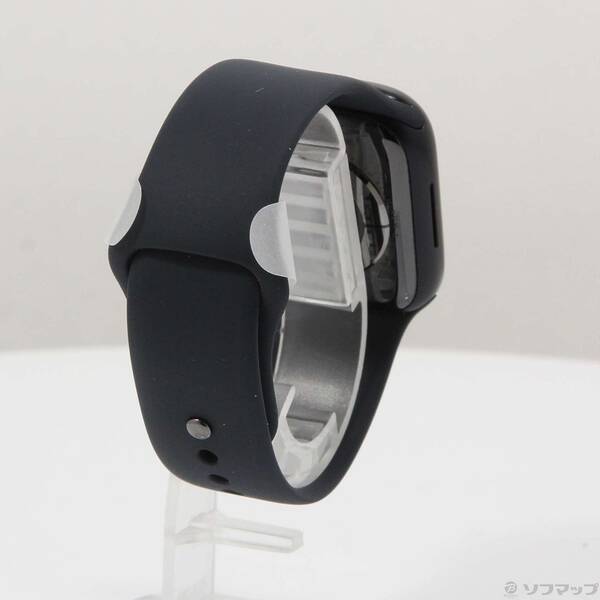 【中古】Apple(アップル) Apple Watch Series 8 GPS 41mm ミッドナイトアルミニウムケース ミッドナイトスポーツバンド 【196-ud】