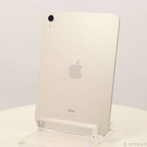 【中古】Apple(アップル) iPad mini 第6世代 256GB スターライト MK7V3J/A Wi-Fi 【198-ud】