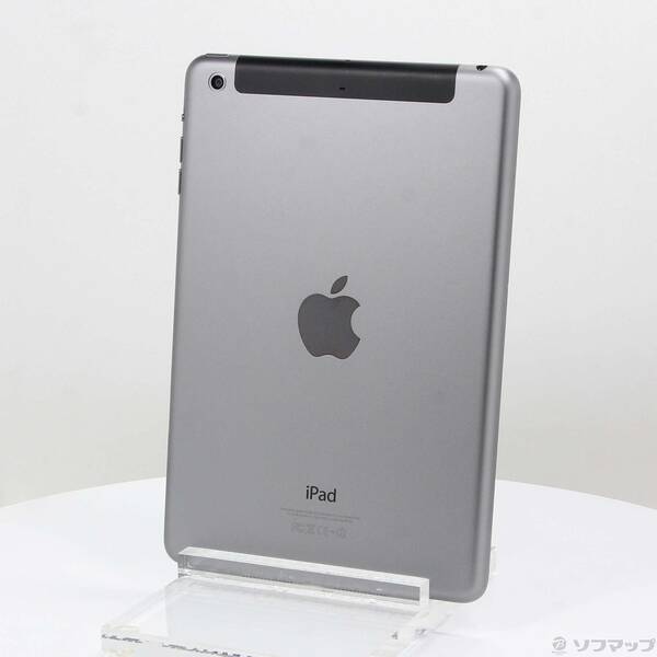【中古】Apple(アップル) iPad mini 2 32GB スペースグレイ ME820J/A SIMフリー 【297-ud】