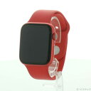 【中古】Apple(アップル) Apple Watch Series 6 GPS 44mm (PRODUCT)REDアルミニウムケース (PRODUCT)RED...