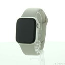 【中古】Apple(アップル) Apple Watch Series 7 GPS 41mm スターライトアルミニウムケース スターライトスポーツバンド 【262...
