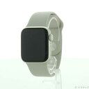 【中古】Apple(アップル) Apple Watch SE 第2世代 GPS 40mm スターライトアルミニウムケース スターライトスポーツバンド 【348-...