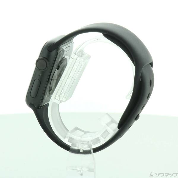 【中古】Apple(アップル) Apple Watch Series 6 GPS 40mm スペースグレイアルミニウムケース ブラックスポーツバンド 【196-ud】