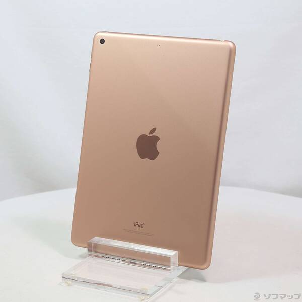 【中古】Apple(アップル) iPad 第6世代 32GB ゴールド MRJN2J／A Wi-Fi 【348-ud】