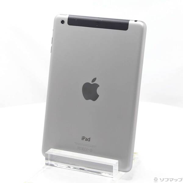 【中古】Apple(アップル) iPad mini 2 128GB スペースグレイ ME836JA/A au 【258-ud】