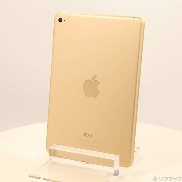 【中古】Apple(アップル) iPad mini 4 128GB ゴールド MK9Q2J/A Wi-Fi 【297-ud】