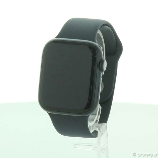 【中古】Apple(アップル) Apple Watch Series 7 GPS 45mm ミッドナイトアルミニウムケース ミッドナイトスポーツバンド 【368-ud】 【中古】Apple(アップル) Apple Watch Series 7 GPS 45mm ミッドナイトアルミニウムケース ミッドナイトスポーツバンド 【368-ud】