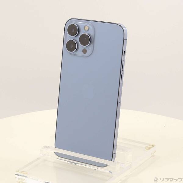 【中古】Apple(アップル) iPhone13 Pro Max 256GB シエラブルー MLJD3J/A SIMフリー 【297-ud】