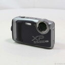 【中古】FUJIFILM(フジフイルム) FinePix XP140 ダークシルバー 【344-ud】