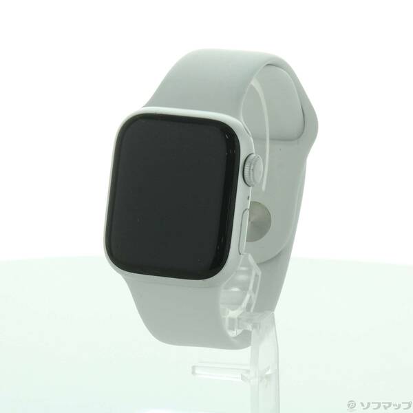 【中古】Apple(アップル) Apple Watch Series 8 GPS 41mm シルバーアルミニウムケース ホワイトスポーツバンド 【377-ud】
