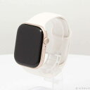 【中古】Apple(アップル) 〔展示品〕 Apple Watch Series 10 GPS 46mm ローズゴールドアルミニウムケース ライトブラッシュスポ...