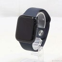 【中古】Apple(アップル) Apple Watch Series 7 GPS 45mm ミッドナイトアルミニウムケース ミッドナイトスポーツバンド 【297...