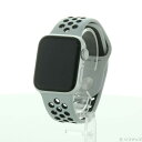 【中古】Apple(アップル) Apple Watch SE 第1世代 Nike GPS 40mm シルバーアルミニウムケース ピュアプラチナム/ブラックNik...