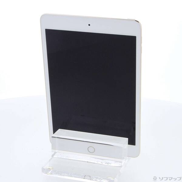 【中古】Apple(アップル) iPad mini 4 128GB ゴールド FK9Q2LL／A Wi-Fi 【348-ud】