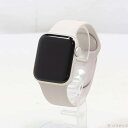 【中古】Apple(アップル) Apple Watch SE 第2世代 GPS 40mm スターライトアルミニウムケース スターライトスポーツバンド 【305-...