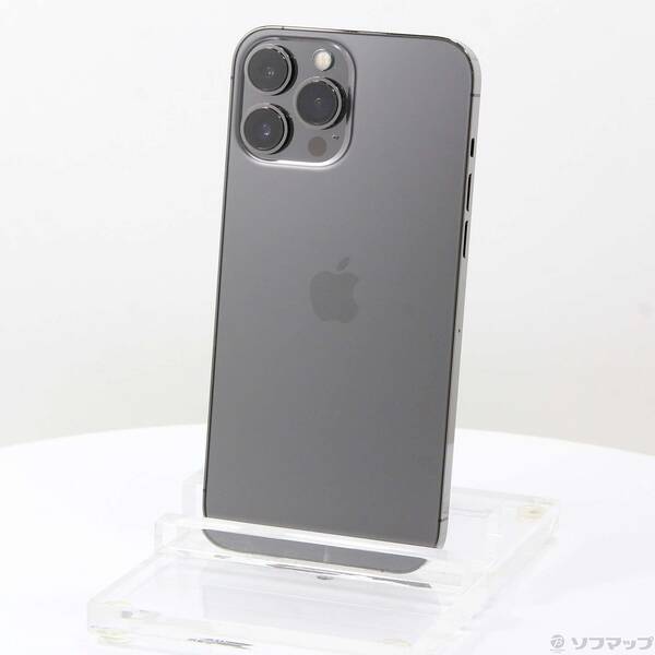 【中古】Apple(アップル) iPhone13 Pro Max 256GB グラファイト MLJ83J／A SIMフリー 【262-ud】