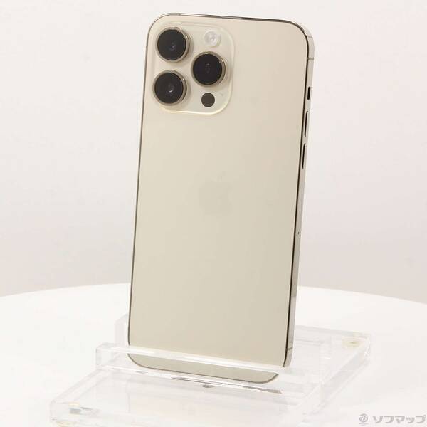 【中古】Apple(アップル) iPhone14 Pro Max 256GB ゴールド MQ9D3J/A SIMフリー 【269-ud】