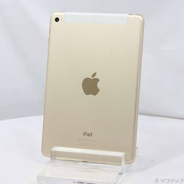 【中古】Apple(アップル) iPad mini 4 16GB ゴールド MK712J/A docomoロック解除SIMフリー 【352-ud】