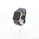 【中古】Apple(アップル) Apple Watch Series 9 GPS 41mm ピンクアルミニウムケース ゲームロイヤル/オレンジNikeスポーツル...