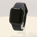 【中古】Apple(アップル) Apple Watch Series 7 GPS 41mm ミッドナイトアルミニウムケース ミッドナイトスポーツバンド 【262...