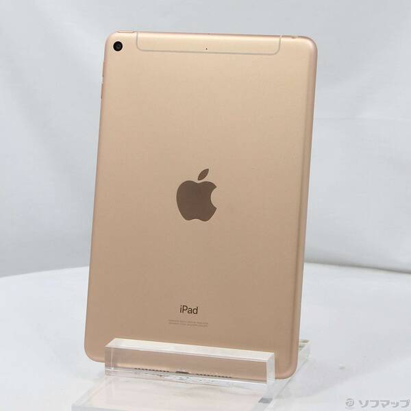 【中古】Apple(アップル) iPad mini 第5世代 64GB ゴールド MUX72J／A docomoロック解除SIMフリー 【348-ud】