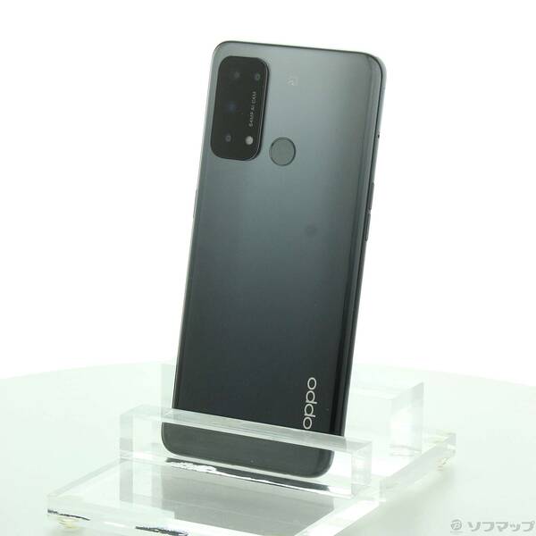 【中古】OPPO(オッポ) OPPO Reno5 A 128GB シルバーブラック A103OP Y!mobile SIMフリー 【258-ud】