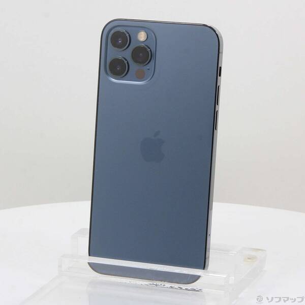 【中古】Apple(アップル) iPhone12 Pro 512GB パシフィックブルー MGMJ3J／A SIMフリー 【262-ud】