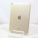 【中古】Apple(アップル) iPad Air 2 32GB ゴールド MNVR2J/A au 【247-ud】