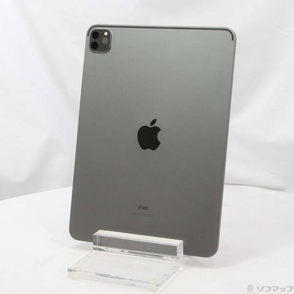 【中古】Apple(アップル) iPad Pro 11インチ 第2世代 128GB スペースグレイ MY232J／A Wi-Fi 【198-ud】