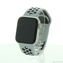 【中古】Apple(アップル) Apple Watch Series 6 Nike GPS + Cellular 40mm シルバーアルミニウムケース ピュアプ...