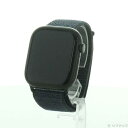 【中古】Apple(アップル) Apple Watch Series 10 GPS 46mm ジェットブラックアルミニウムケース インクスポーツループ 【377...