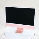 【中古】Apple(アップル) iMac 24-inch Mid-2021 MGPM3J/A Apple M1 8コアCPU_8コアGPU 8GB SSD256GB ピンク 〔14.7 Sonoma〕 【352-ud】(2)
