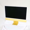 【中古】Apple(アップル) iMac 24-inch Mid-2021 Z12S0005V Apple M1 8コアCPU_8コアGPU 8GB SSD256GB イエロー 〔13.7 Ventura〕 【262-ud】(2)