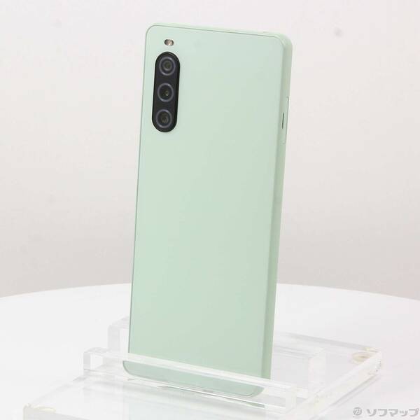 【中古】SONY(ソニー) Xperia 10 V 128GB セージグリーン SOSAY4 Softbank SIMフリー 【344-ud】