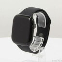【中古】Apple(アップル) 〔展示品〕 Apple Watch Series 10 GPS 46mm ジェットブラックアルミニウムケース ブラックスポーツバ...
