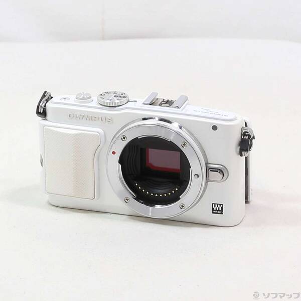 【中古】OLYMPUS(オリンパス) PEN Lite E-PL6 ボディ ホワイト 【276-ud】